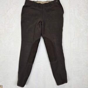 Riding Sport Women's Riding Breeches‎ Brown Knee Patch Grip Size 30 Reg Length